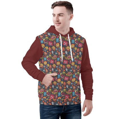 S 1 Caries POP Mens All Over Print Hoodie by Neduz Desgins