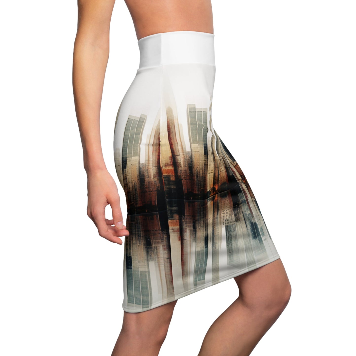 7 City Exposure Women’s Pencil Skirt by Neduz Designs