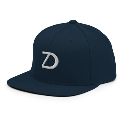 Neduz Classic Snapback Hat - Structured Fit with Flat Brim & Adjustable Snap Closure