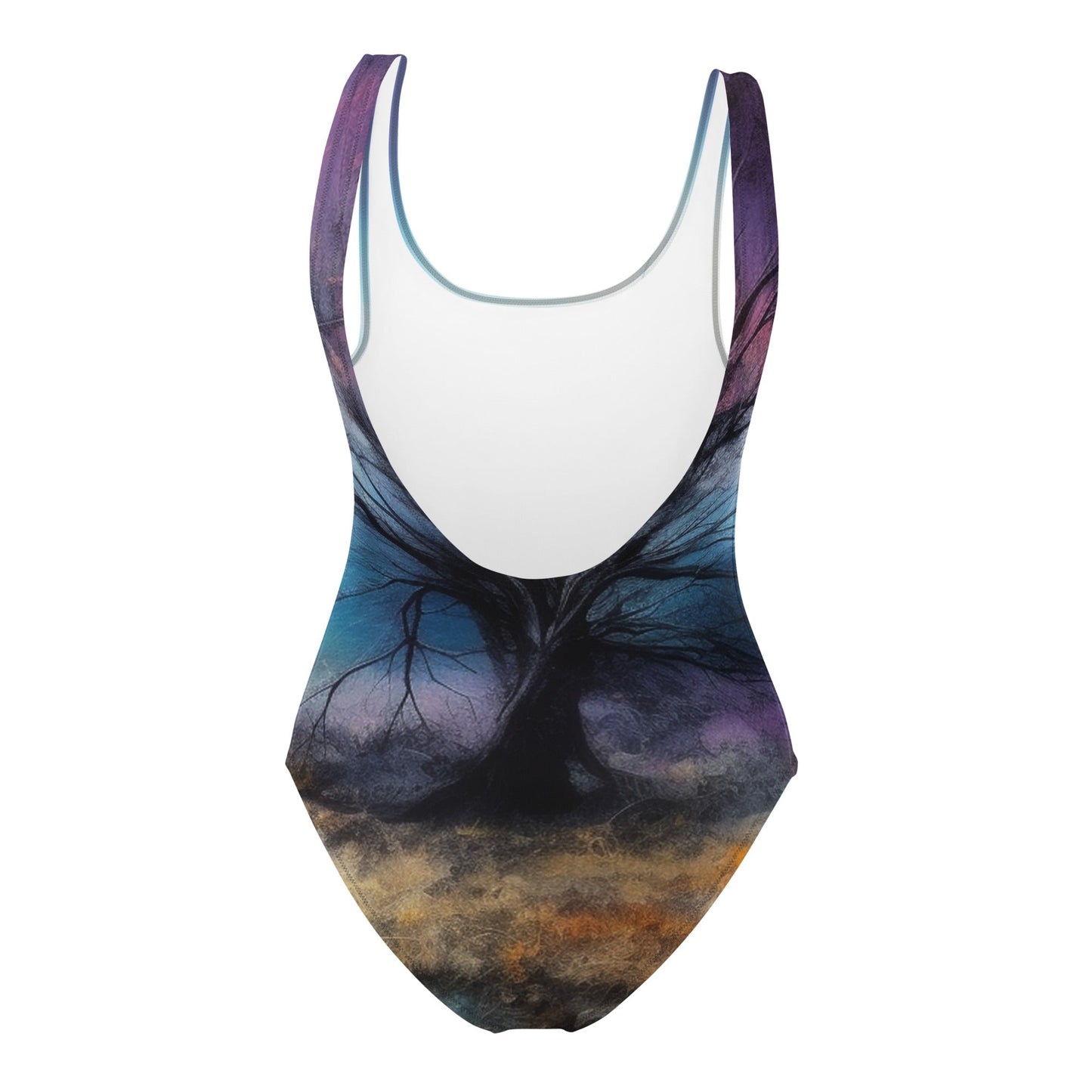 9 Dreamscape One-Piece Swimsuit by Neduz Designs