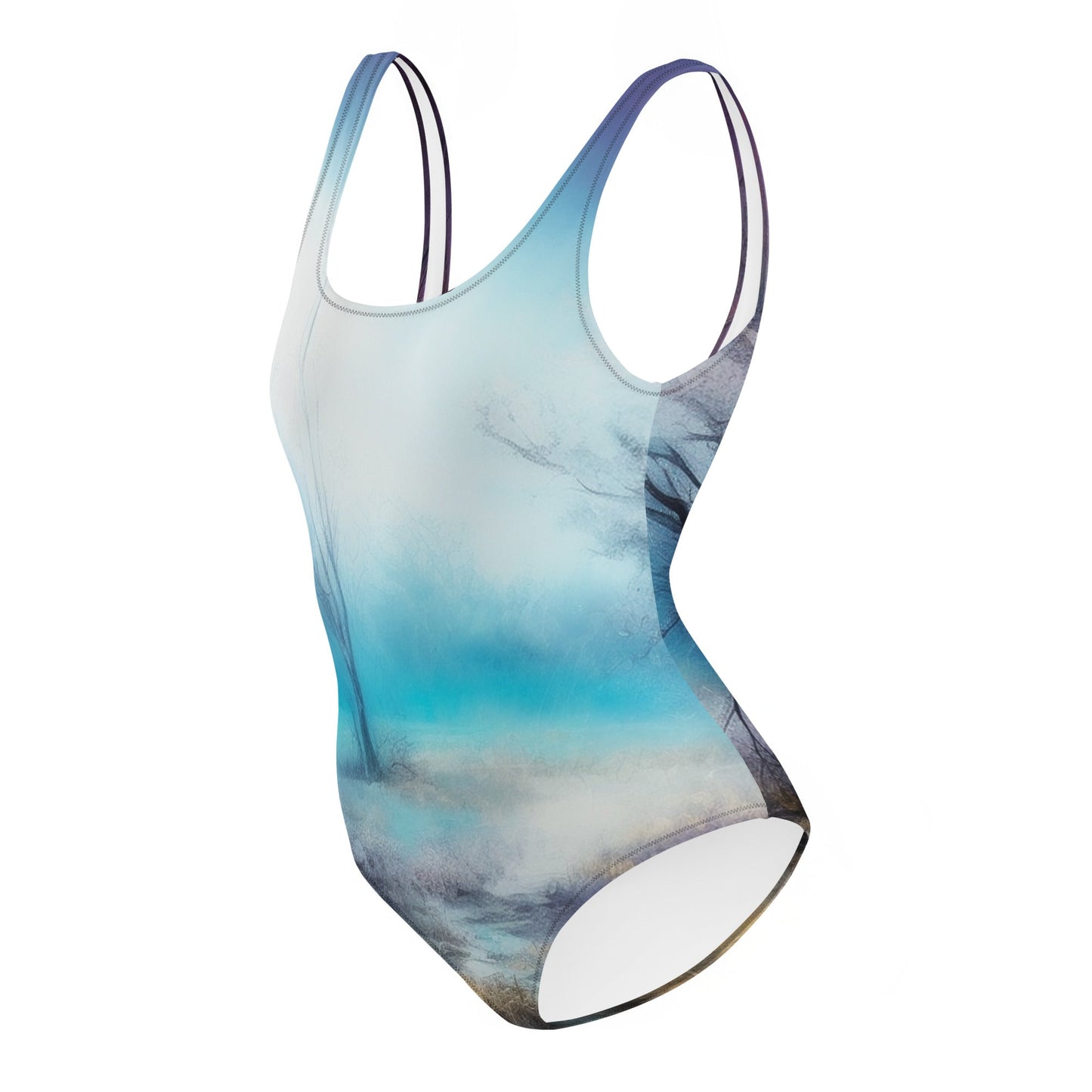 8 Dreamscape One-Piece Swimsuit by Neduz Designs