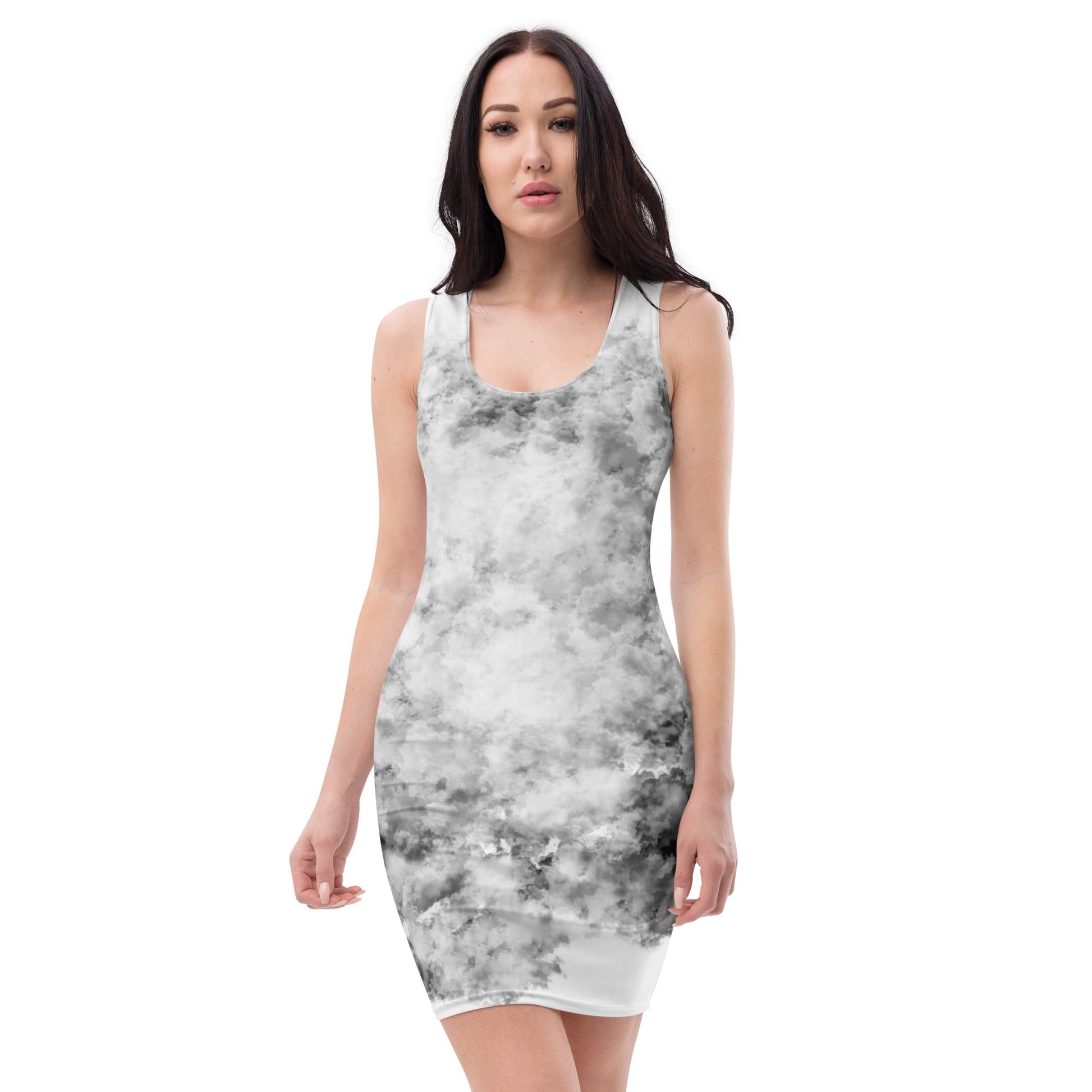 2 Dusty White Sublimation Cut & Sew Dress by Neduz Designs