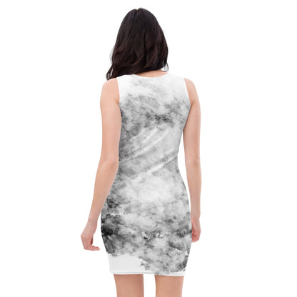 3 Dusty White Sublimation Cut & Sew Dress by Neduz Designs