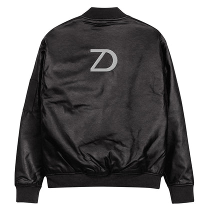 Neduz Leather Bomber Jacket