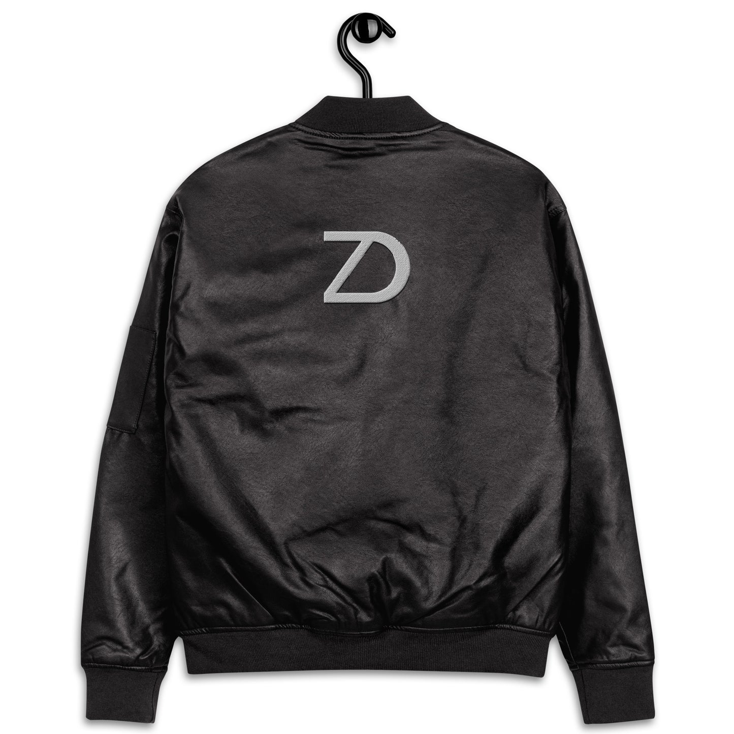 Neduz Leather Bomber Jacket