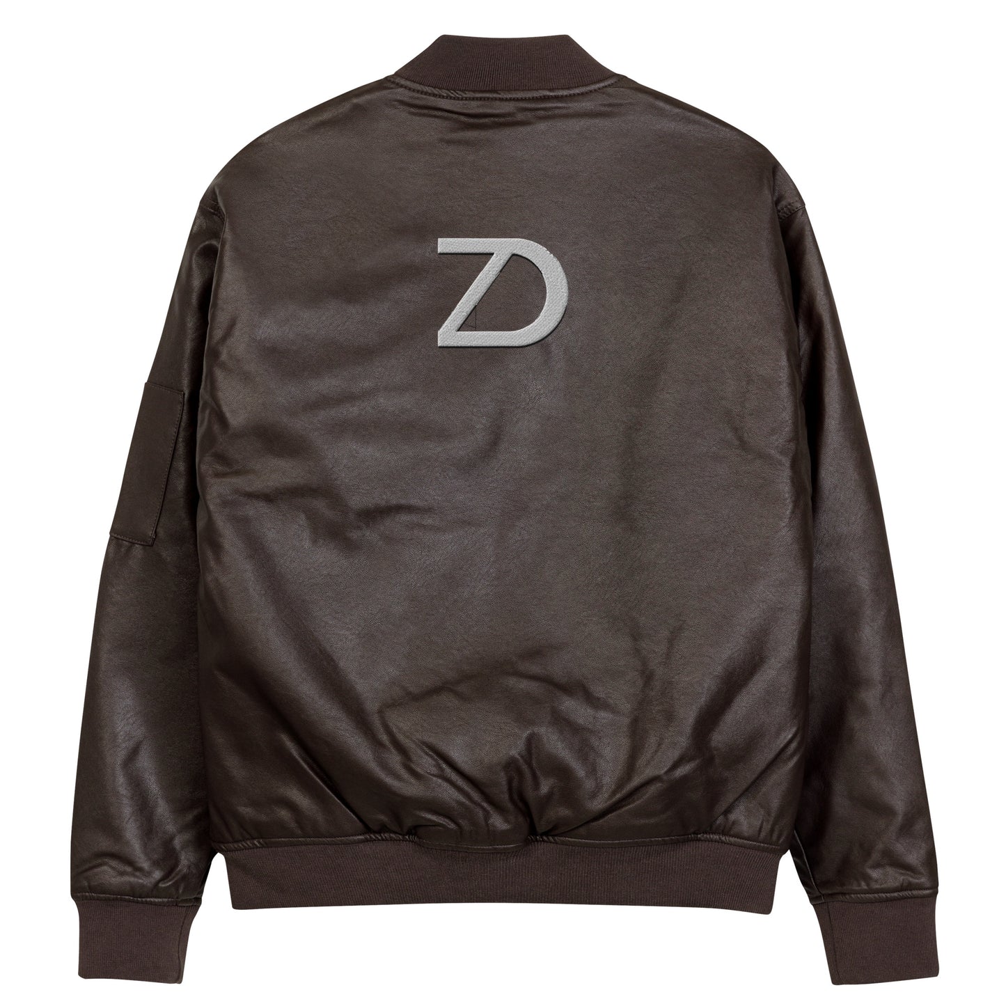 Neduz Leather Bomber Jacket