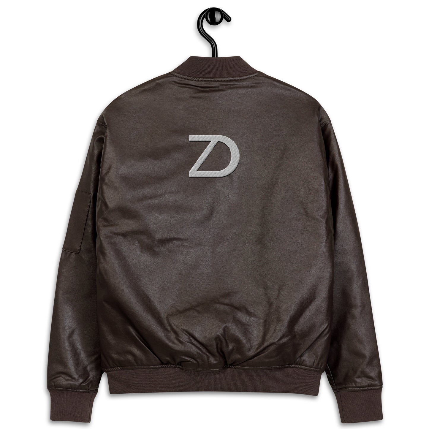 Neduz Leather Bomber Jacket