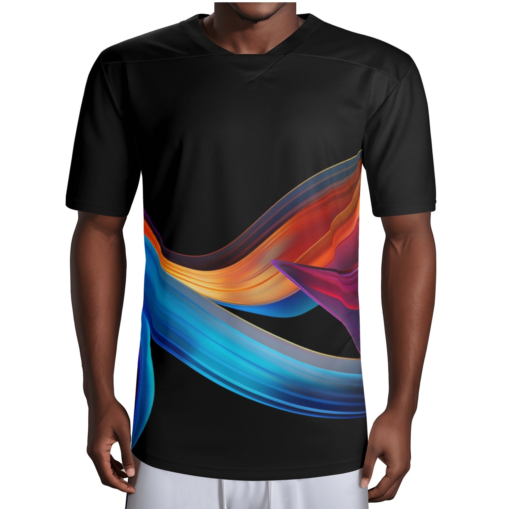 4 Mens All Over Printing Rugby Jersey by Neduz Designs