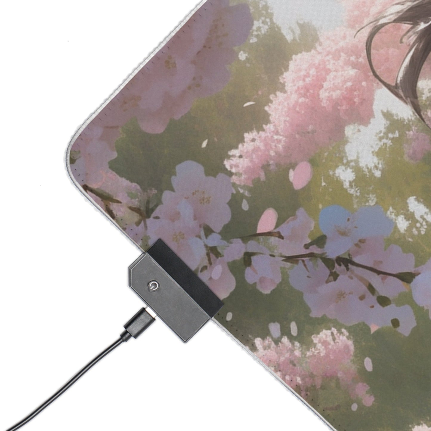 12 Neduz Anime Allure Sakura LED Gaming Mouse Pad with 14