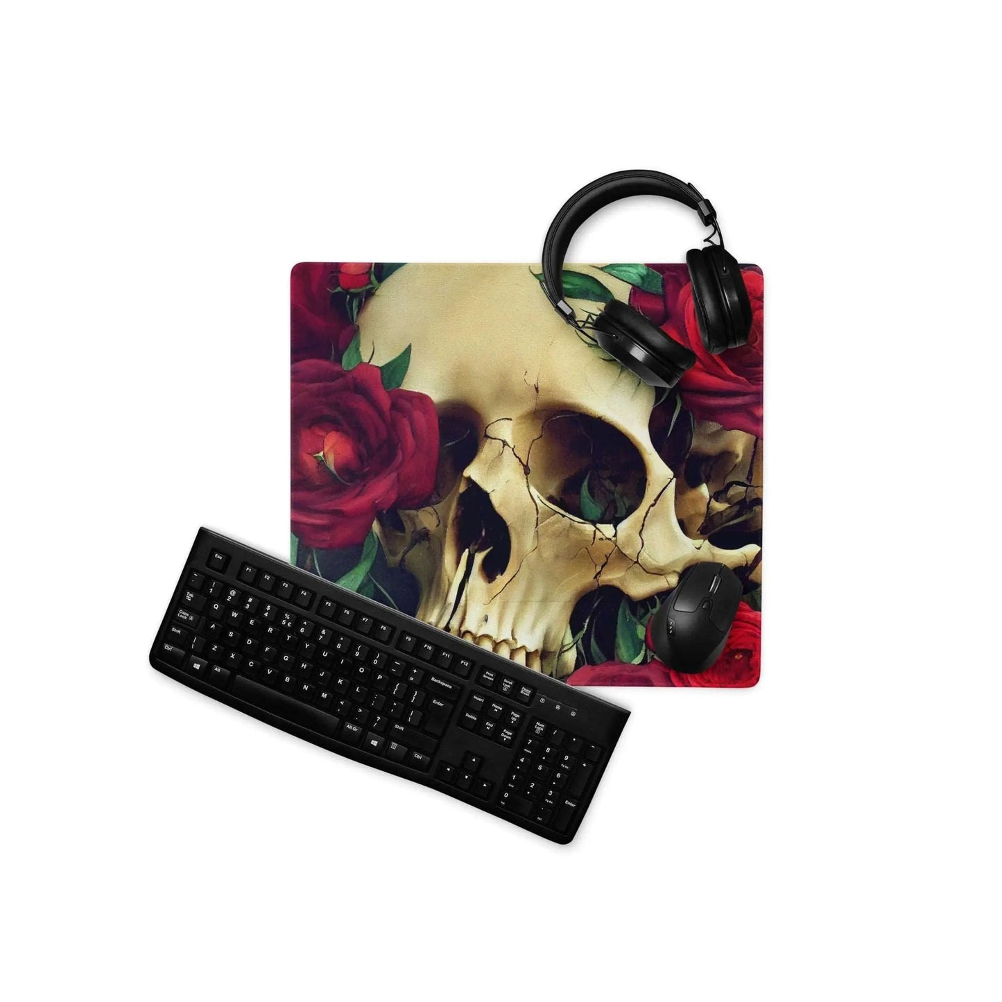 18″×16″ 2 Neduz Artified Buried Roses XXL Gaming Mouse Pad