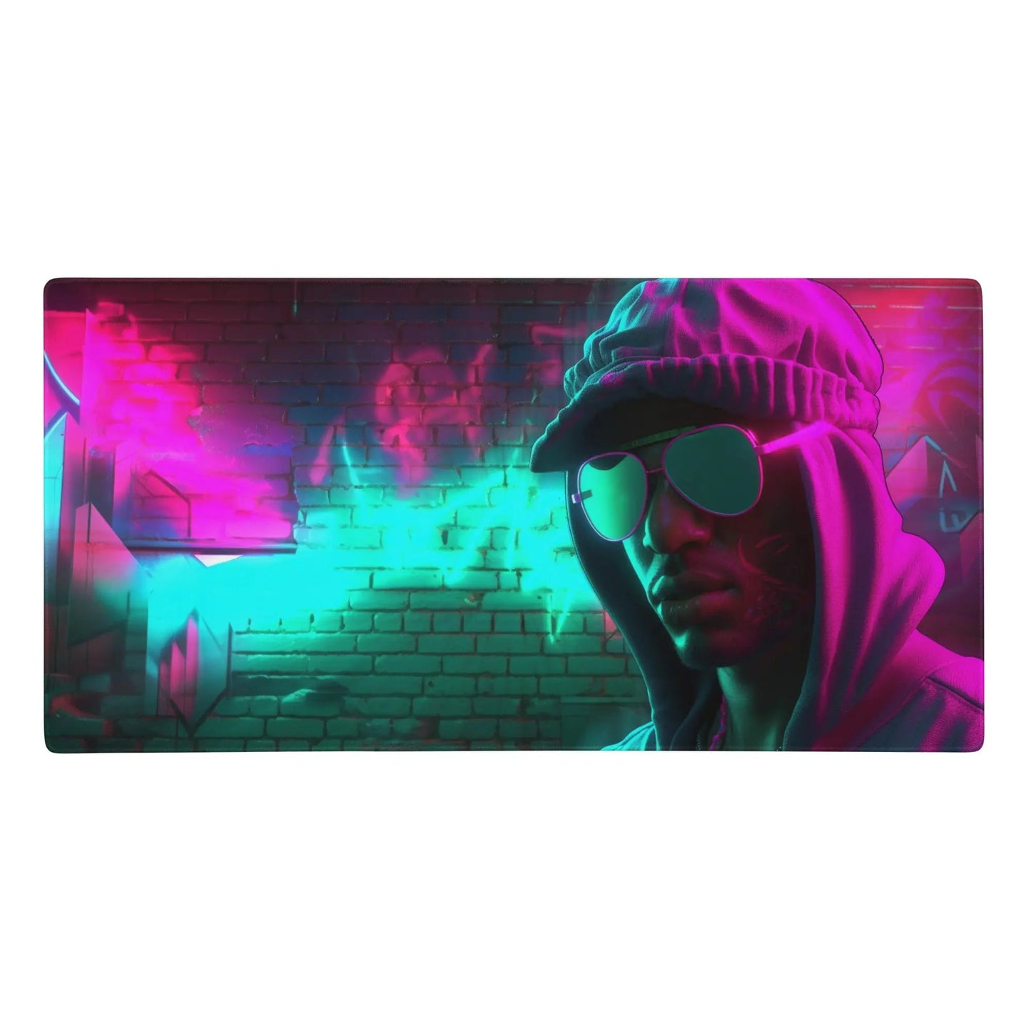 36″×18″ 1 Neduz Artified Neon Graffiti XXL Gaming mouse pad