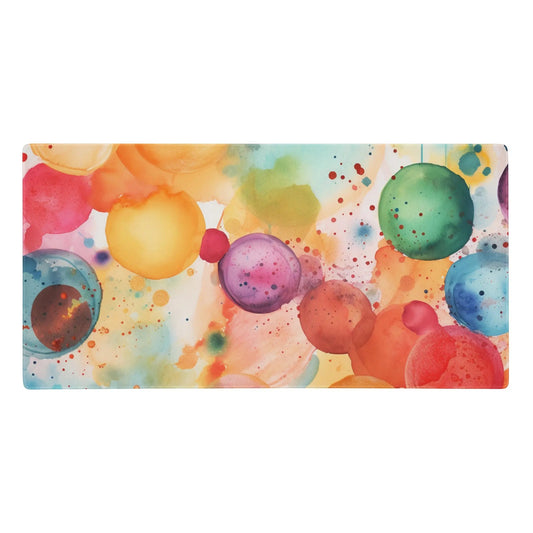 36″×18″ 1 Neduz Artified Watercolor Dots XXL Gaming mouse