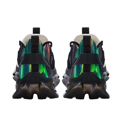 4 Neduz Designs Aurora Mens Air Heel React Sneakers with Max