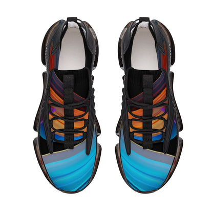 2 Neduz Designs Chroma Air Heel React Sneakers with Max Unit