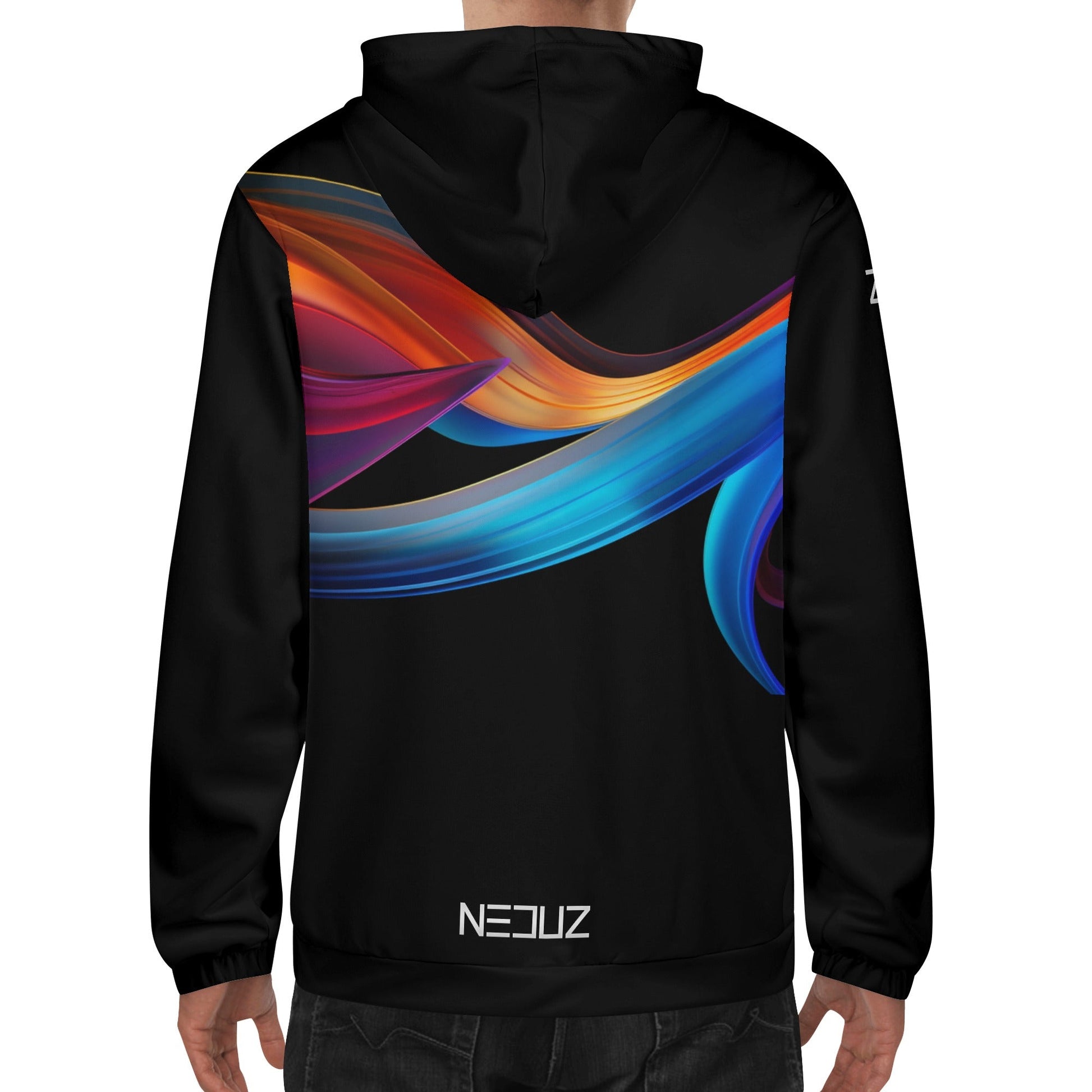 2 Neduz Designs Mens Lightweight Airy Hoodie Sweatshirt