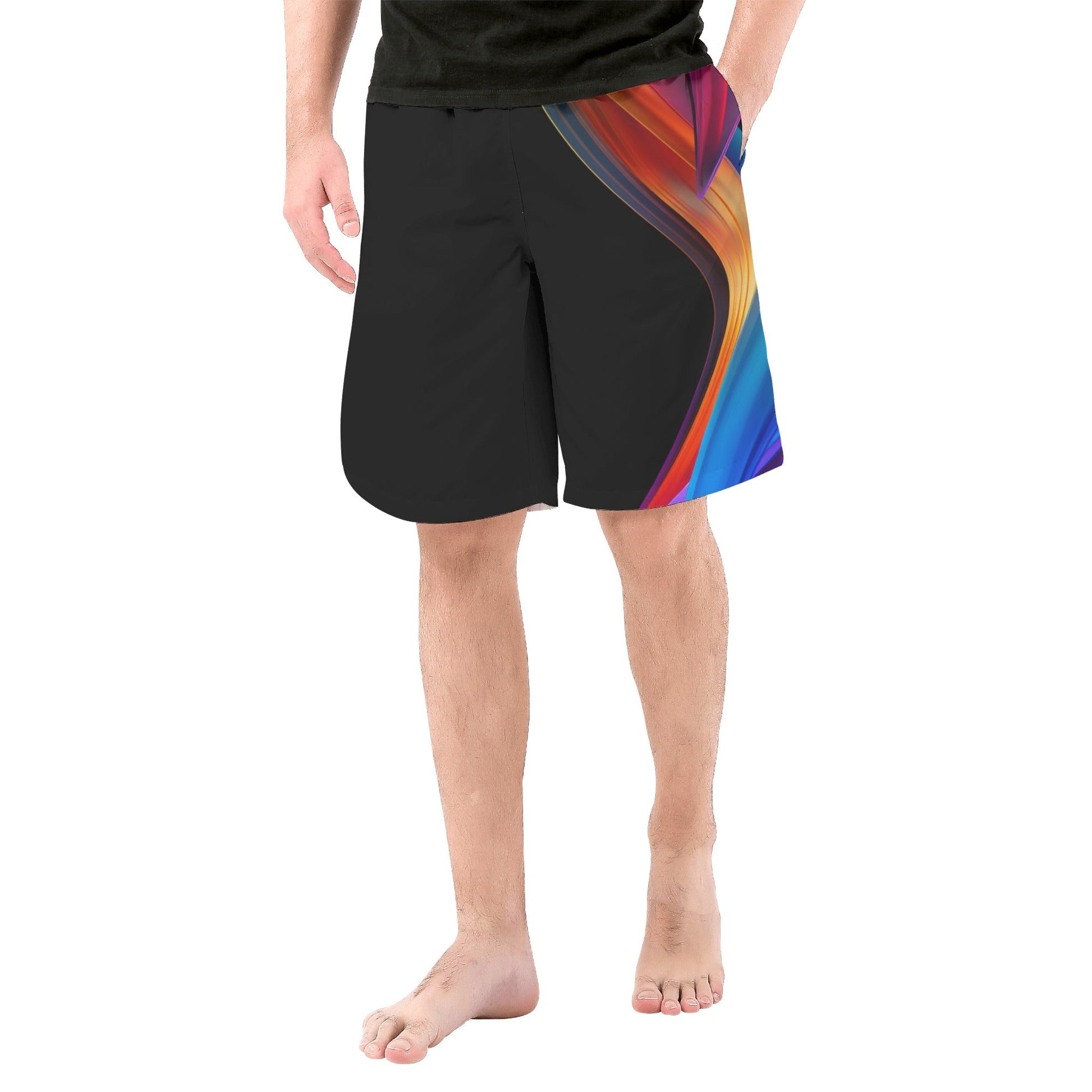 5 Neduz Designs Mens Premium Board Shorts with Drawstring