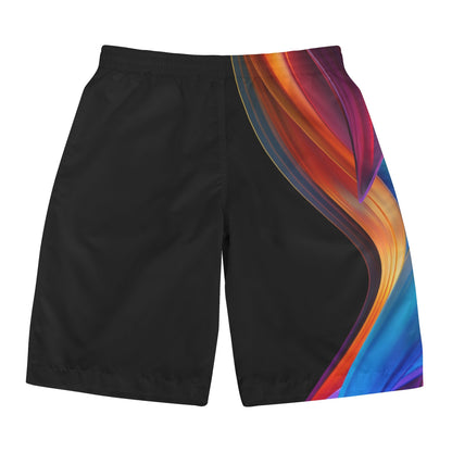 S 1 Neduz Designs Mens Premium Board Shorts with Drawstring