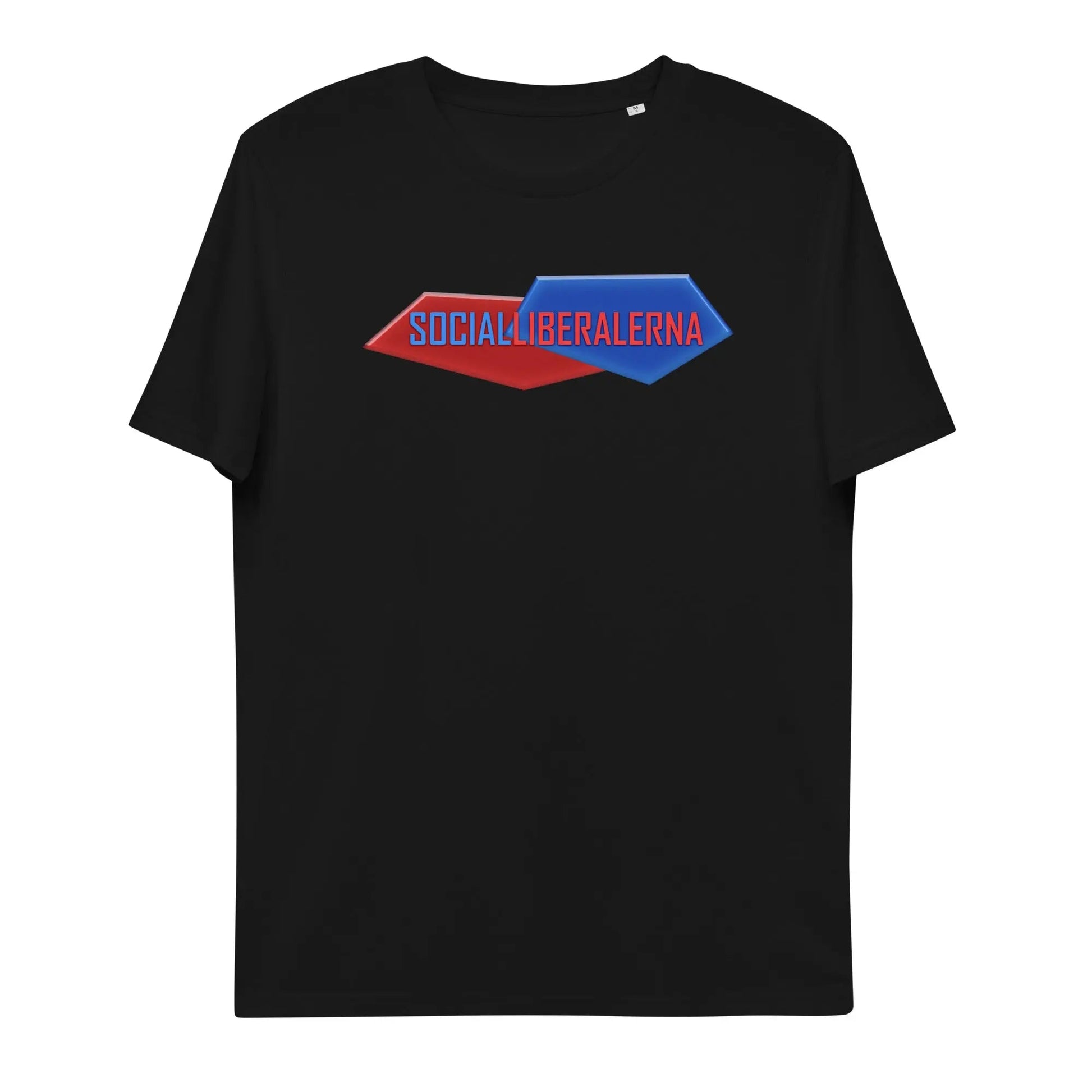 Black / S 2 Neduz Designs Unisex Socialliberalerna T-Shirt -