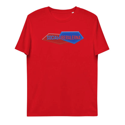 Red / S 10 Neduz Designs Unisex Socialliberalerna T-Shirt -