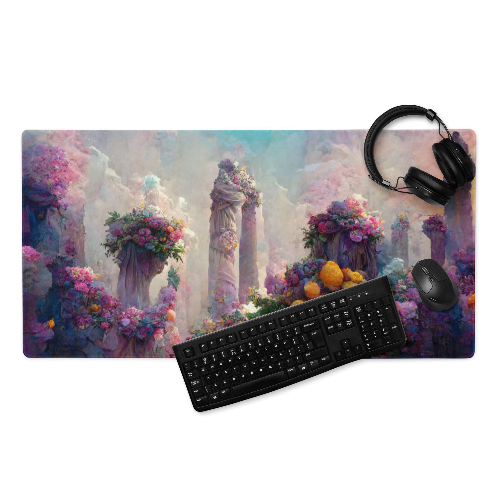36″×18″ 1 Neduz Floral Hills XXL Gaming mouse pad PRO