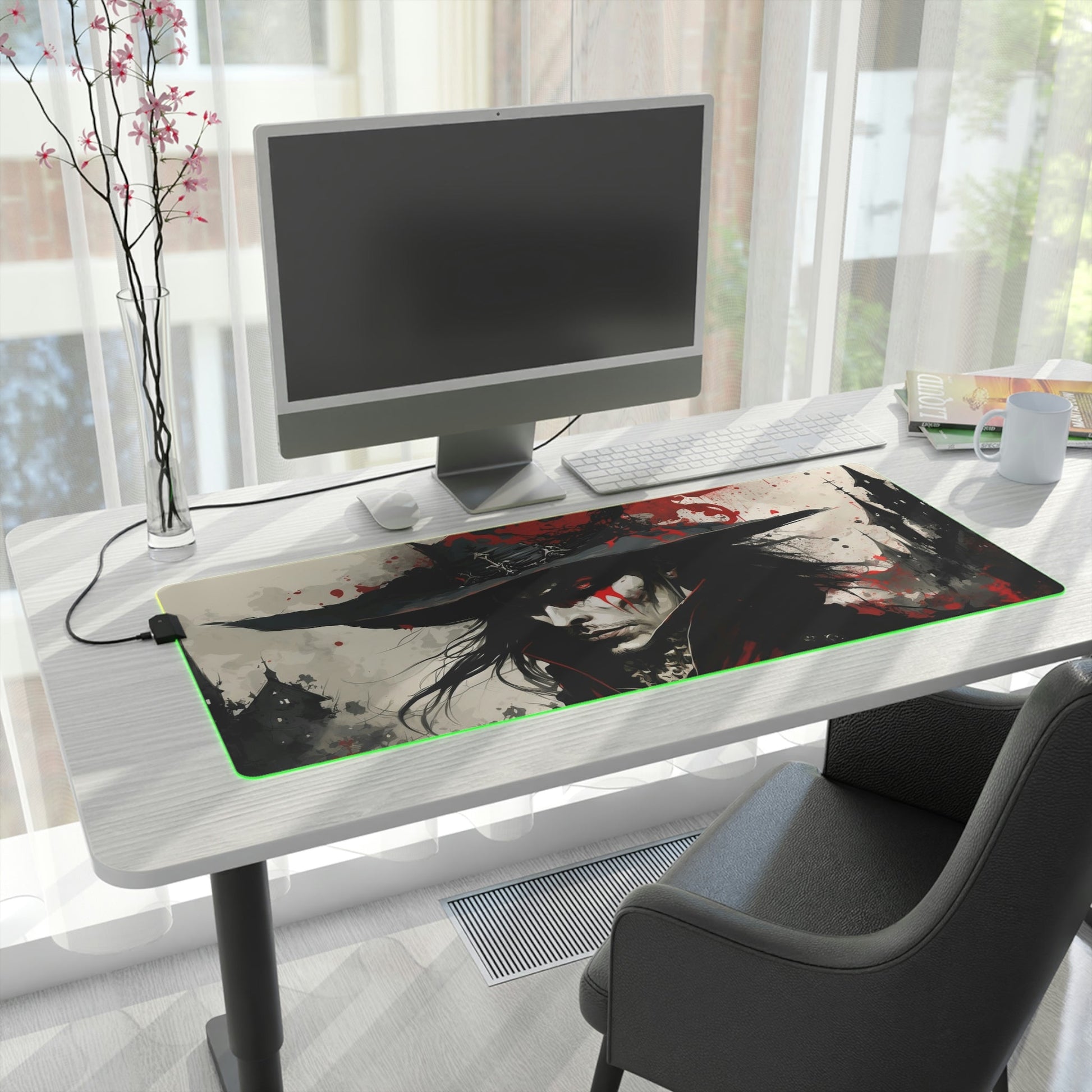 7 Neduz Gothveil Demon Lord Gaming Master LED Mouse Pad