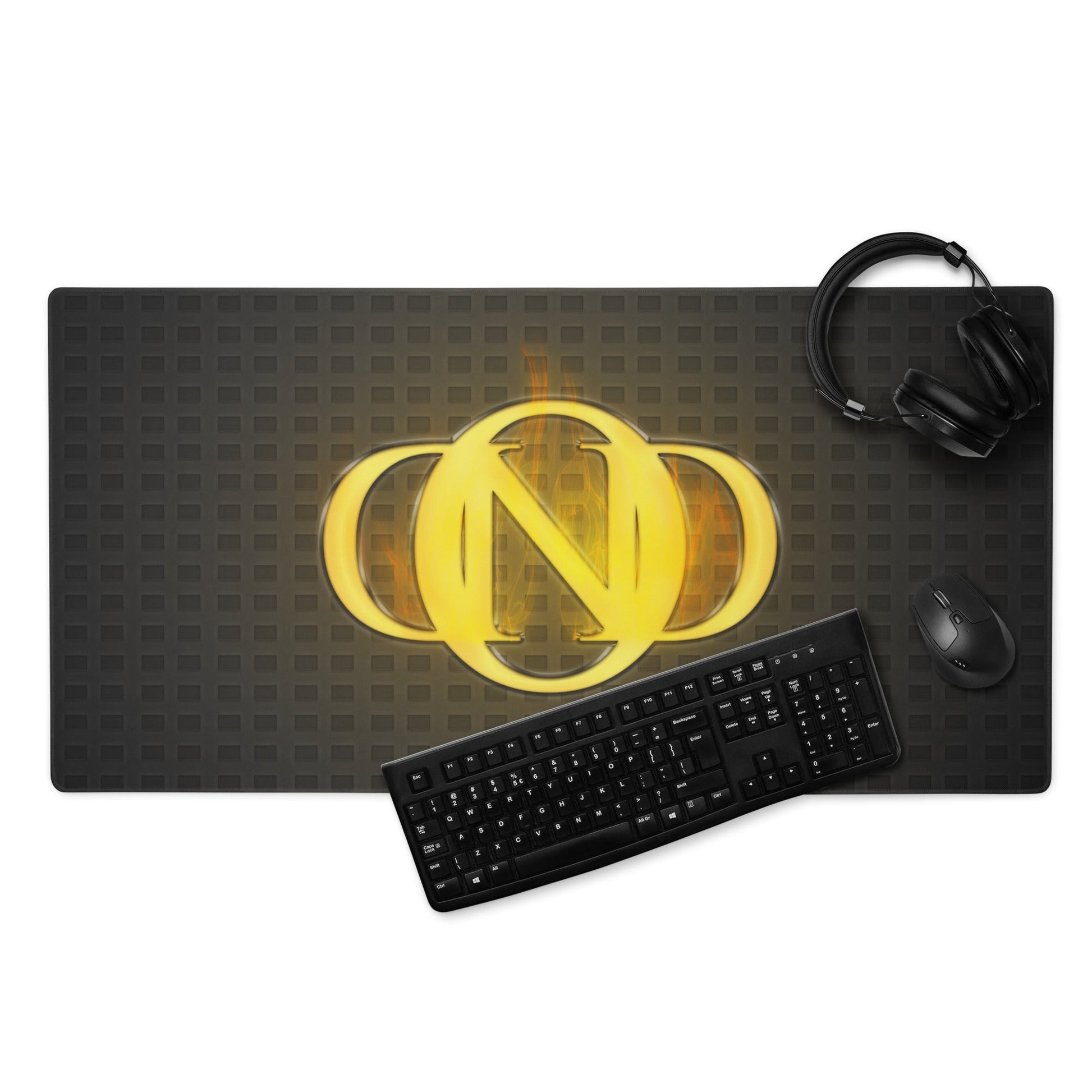 36″×18″ 1 Neduz Incept Burning Plate XXL Gaming Mouse Pad