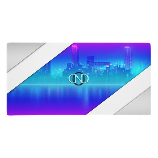 36″×18″ 1 Neduz Incept Clean Steel Neon City XXL Gaming