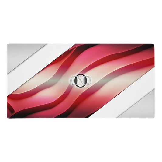 36″×18″ 1 Neduz Incept Clean Steel Red Wave XXL Gaming Mouse