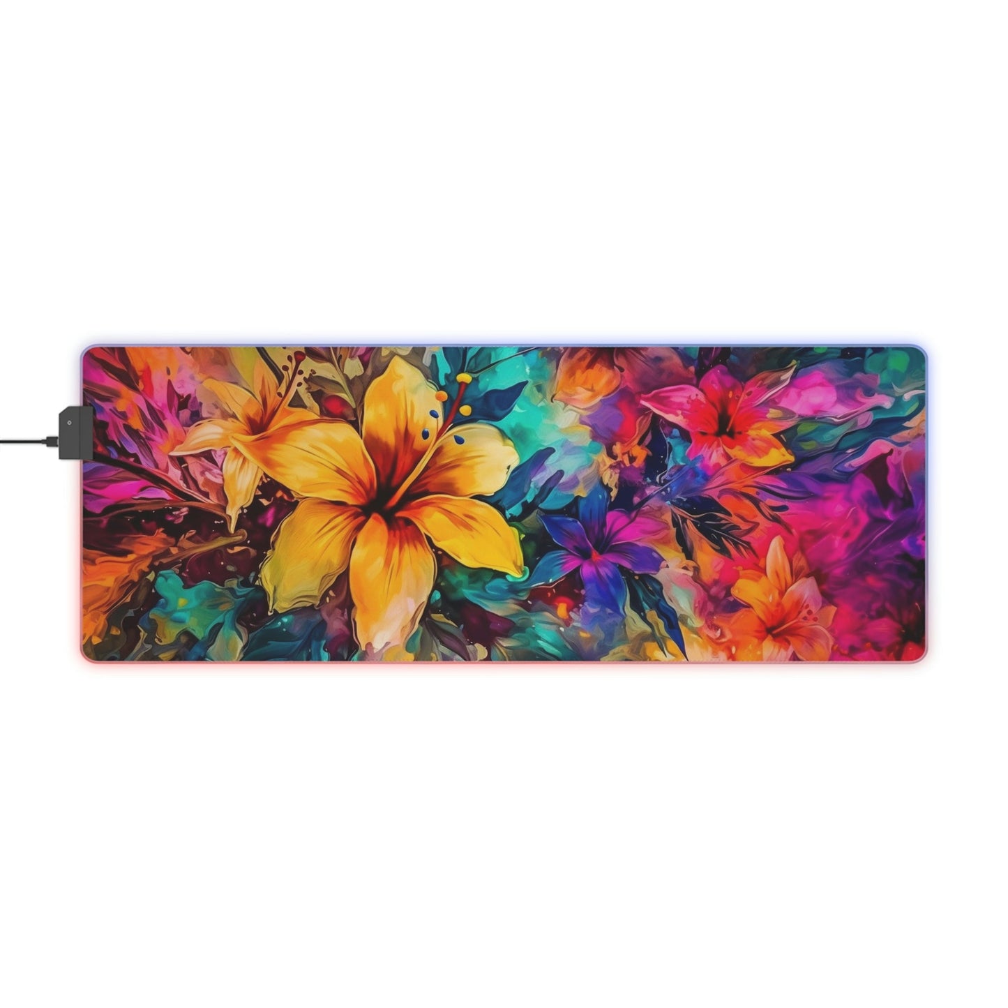 31.5 x 11.8 / Rectangle 22 Neduz Mesmerizing Flowers LED