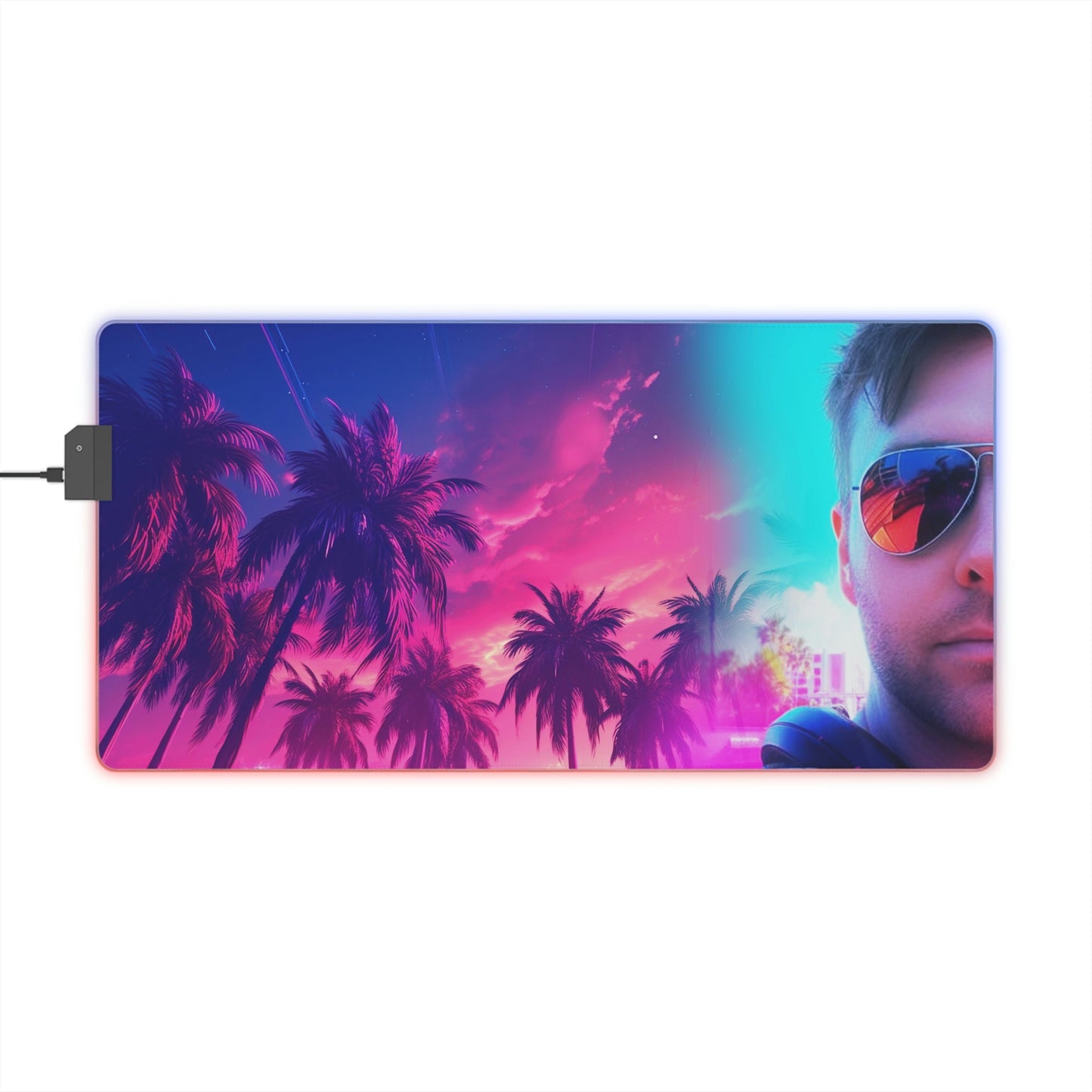 23.6 x 11.8 / Rectangle 8 Neduz Miami Dreams LED Gaming