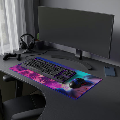 20 Neduz Miami Dreams LED Gaming Mouse Pad with 14 Different