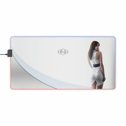 2 Neduz Model Karina LED Gaming Mouse Pad with 14 Different