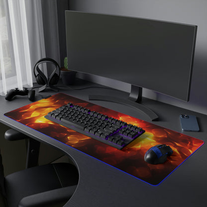 7 Neduz Mood Glow LED Gaming Mouse Pad with 14 Different