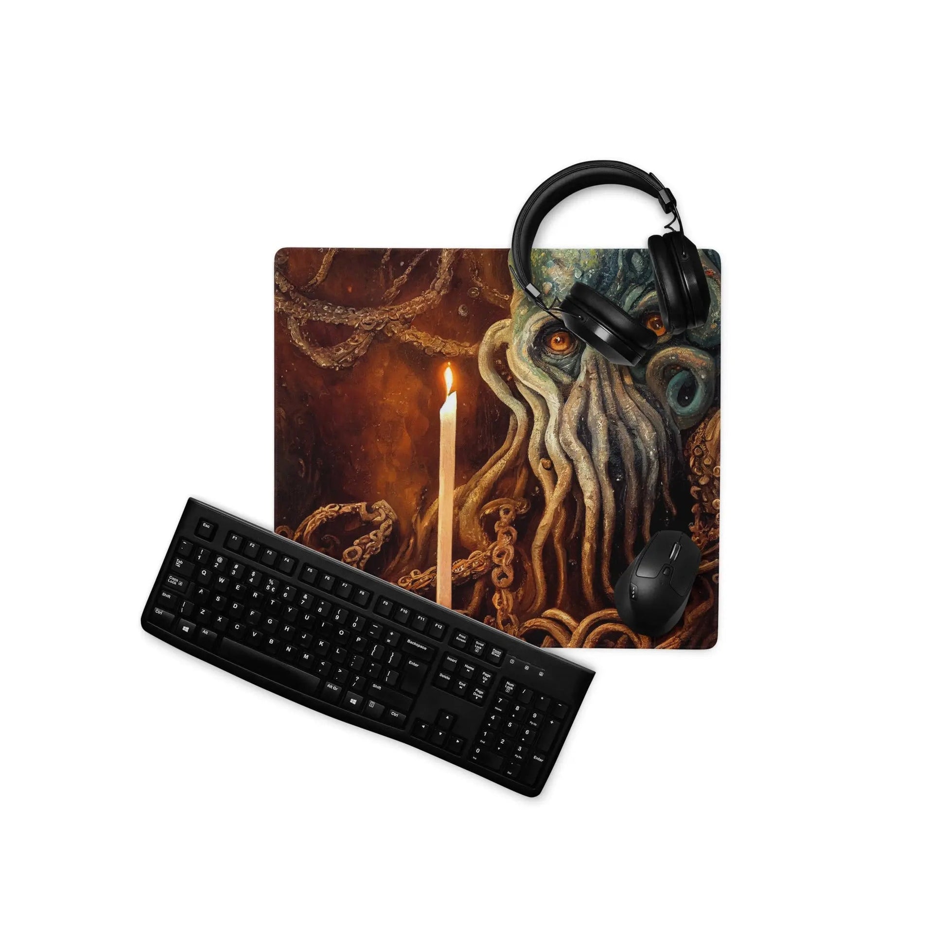 18″×16″ 2 On a Date with an Ancient One Gaming mouse pad