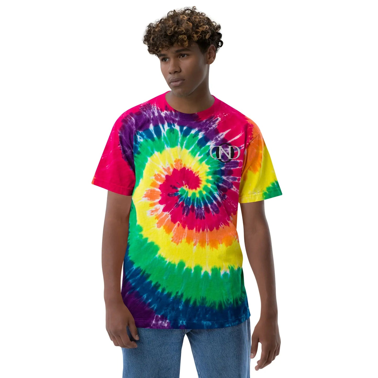 3 Oversized tie-dye t-shirt by Neduz Designs