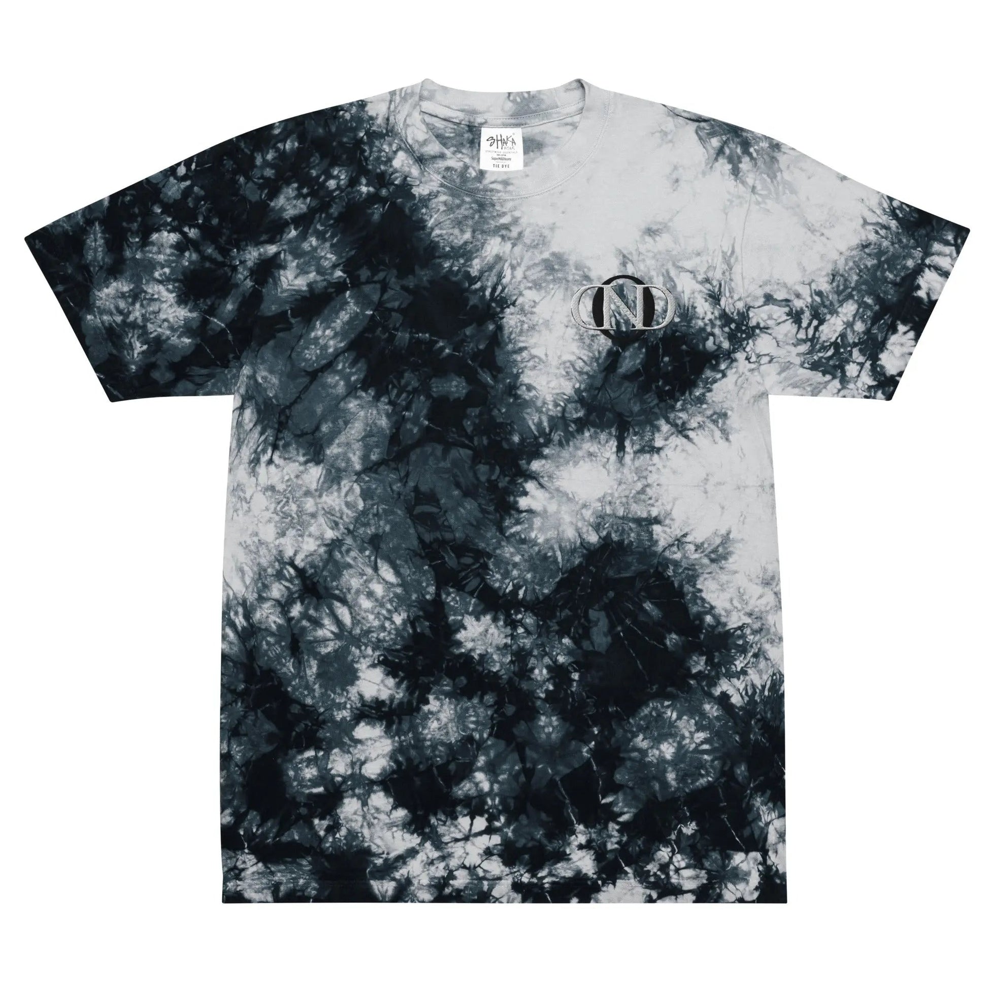 Black / White / S 13 Oversized tie-dye t-shirt by Neduz