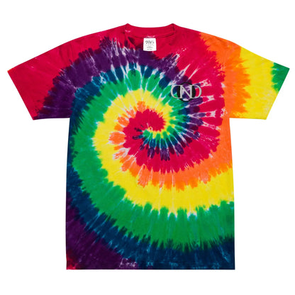 Classic rainbow / S 9 Oversized tie-dye t-shirt by Neduz