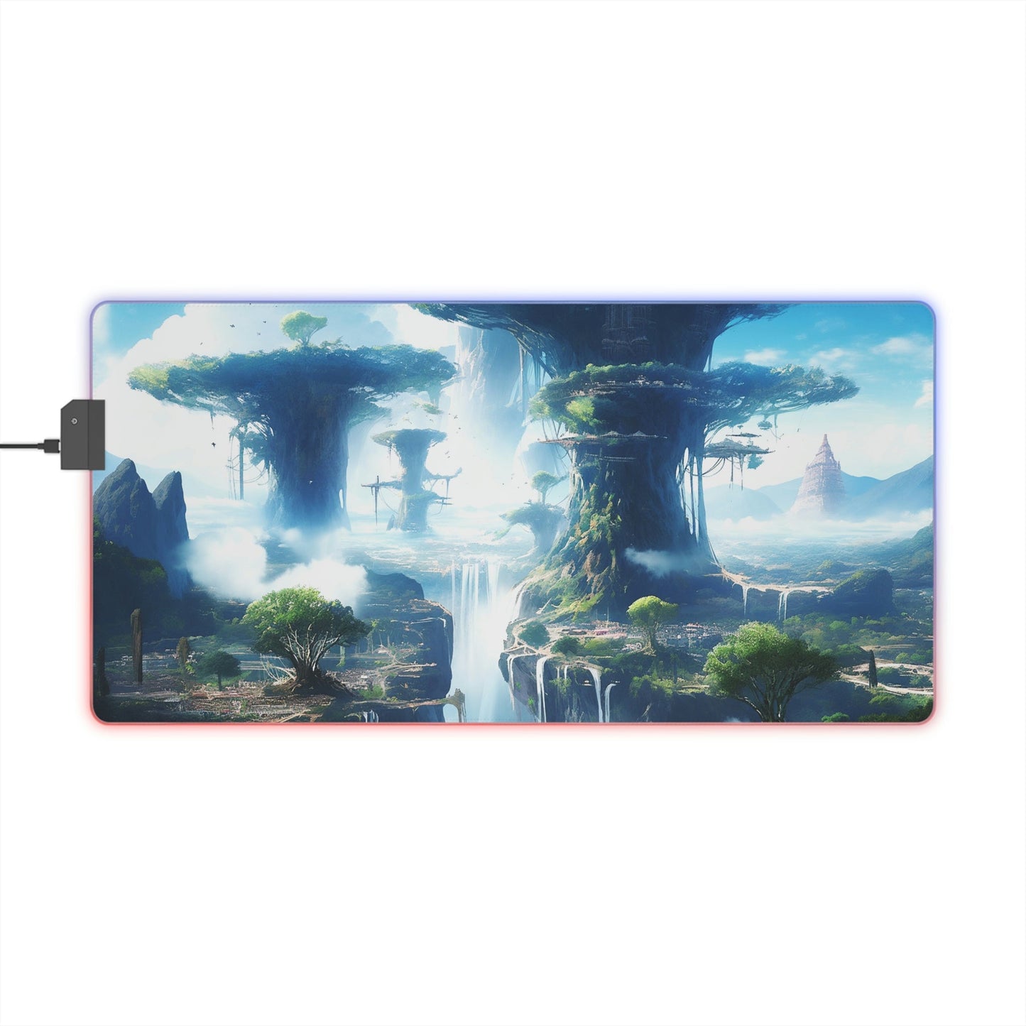 23.6 x 11.8 / Rectangle 8 Pandorum LED Gaming Mouse Pad