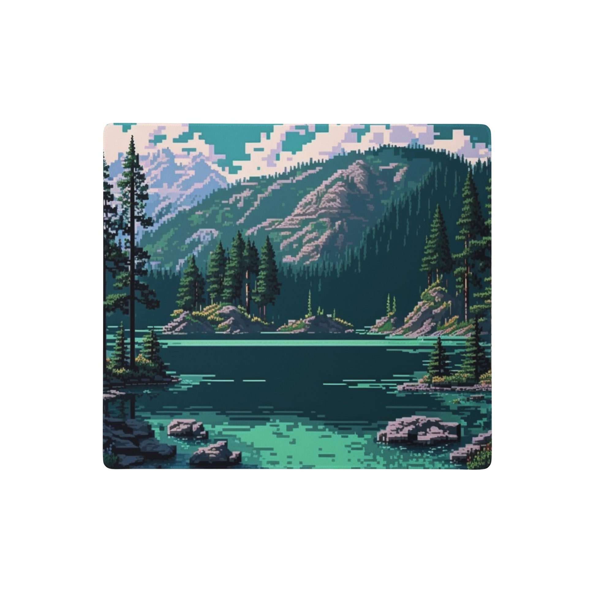 2 Pixelized Fir Lake Elite XXL Gaming Mouse Pad by Neduz