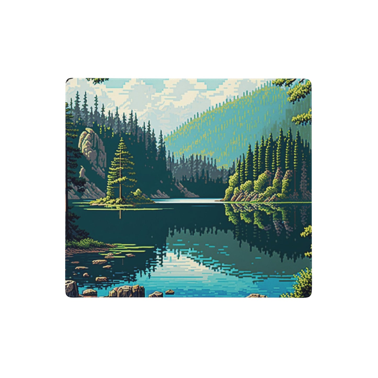2 Pixelized Spring Lake Elite XXL Gaming Mouse Pad by Neduz