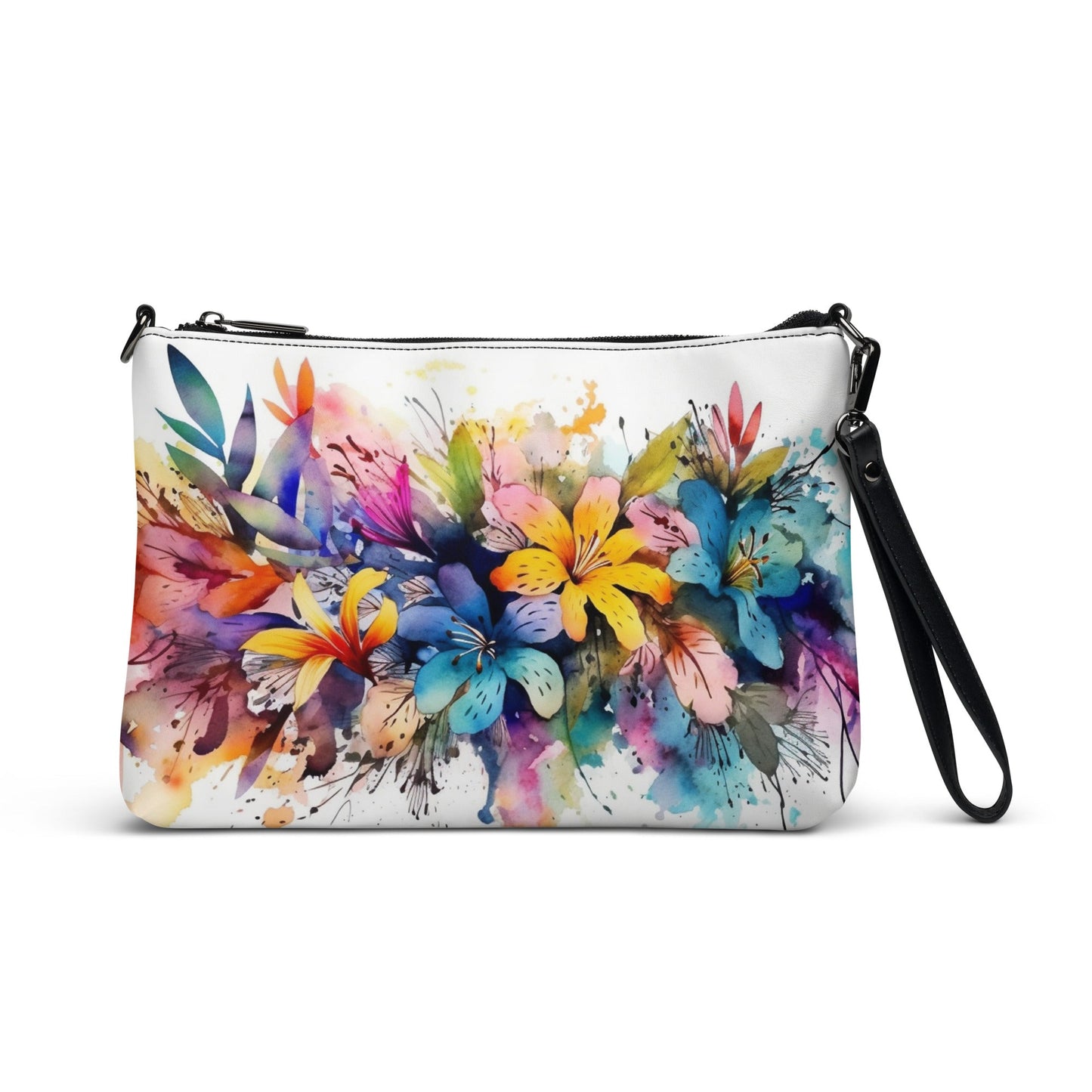 4 Radiant Flowers Crossbody bag by Neduz Designs