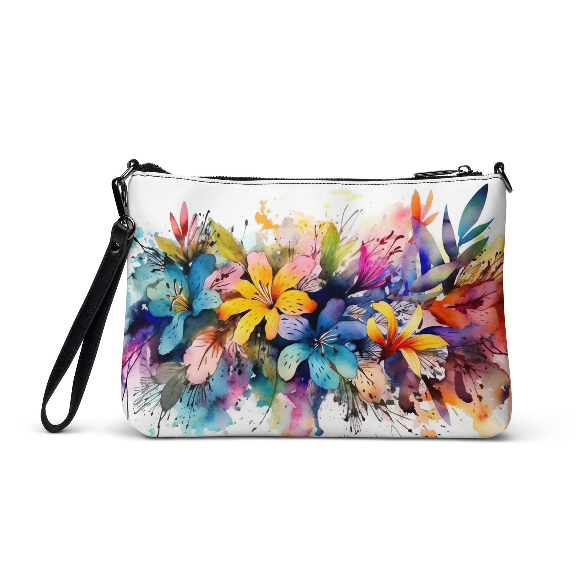 7 Radiant Flowers Crossbody bag by Neduz Designs