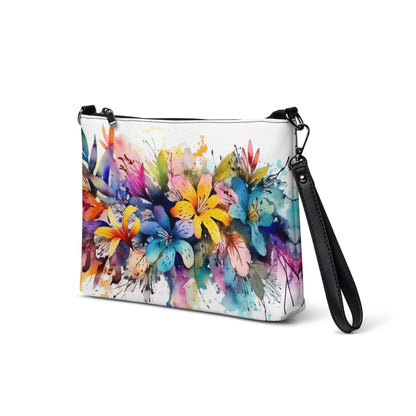 8 Radiant Flowers Crossbody bag by Neduz Designs