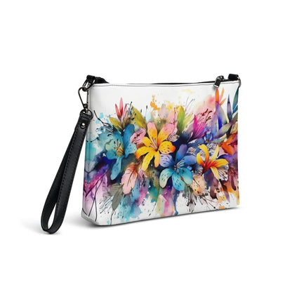 6 Radiant Flowers Crossbody bag by Neduz Designs