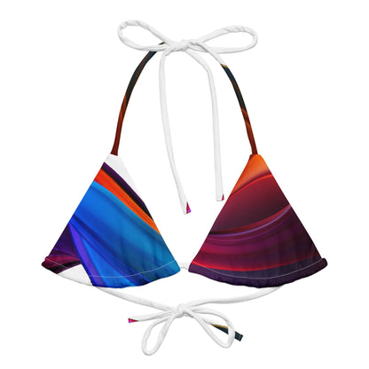 12 Recycled string bikini top by Neduz Designs