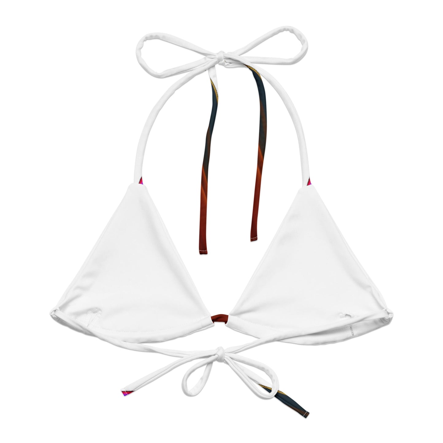 13 Recycled string bikini top by Neduz Designs