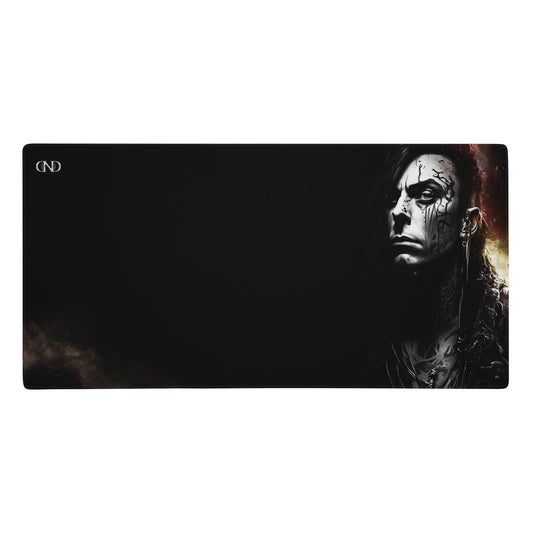 36″×18″ 1 Ronnie Noir XXL Gaming Mouse Pad by Neduz Designs