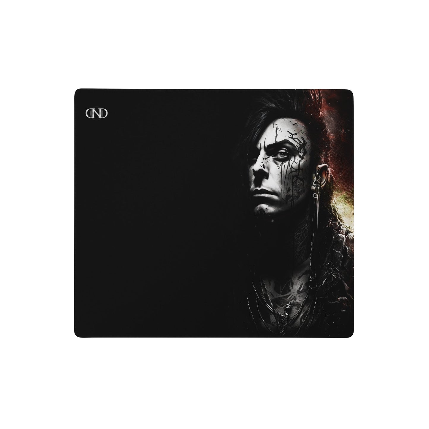 2 Ronnie Noir XXL Gaming Mouse Pad by Neduz Designs