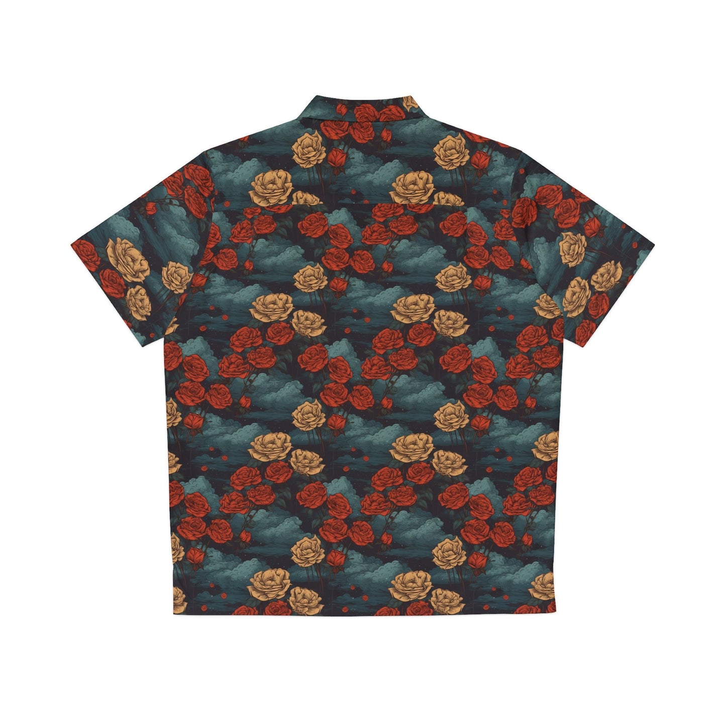 2 Rose Mix Men’s Hawaiian Shirt by Neduz Designs