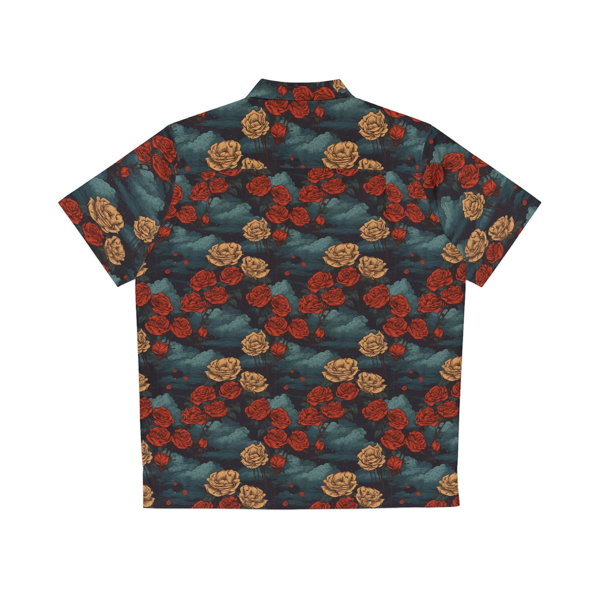 2 Rose Mix Men’s Hawaiian Shirt by Neduz Designs